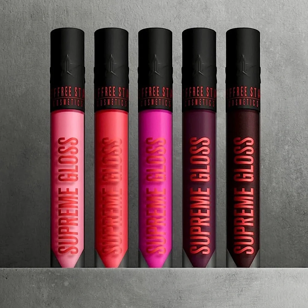 Jeffree Star | ‘Weirdo’ Supreme Gloss Collection | NiB All 5 Black Box Glosses - Picture 1 of 16